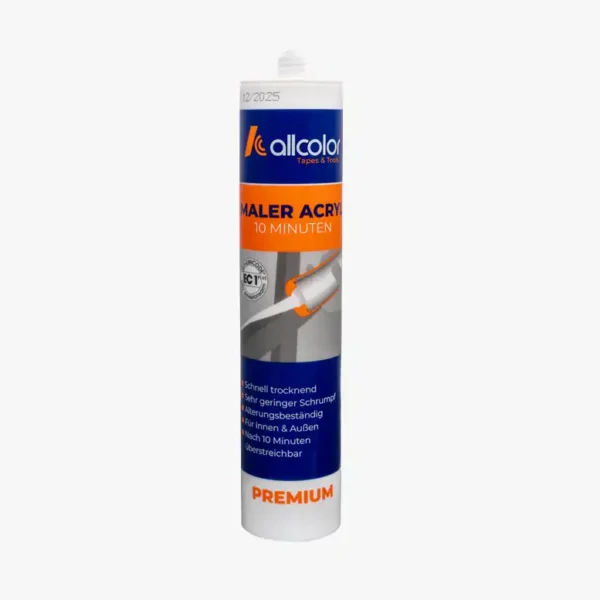 Allcolor 10 minuten Maler Acryl Premium (Weiß)